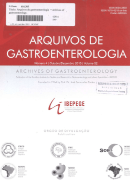 Arquivos brasileiros de cardiologia, v.105, n.1, jul. 2015