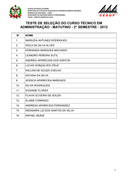 2° semestre