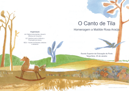 Homenagem a Matilde Rosa Araújo - Escola Superior de Educação
