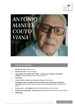 Ant&oacute;nio MAnuel Couto ViAnA
