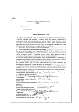 Acta n.&ordm; 2 - Assembleia Geral-