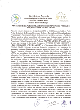 Audi&ecirc;ncia P&uacute;blica 24.08.2010