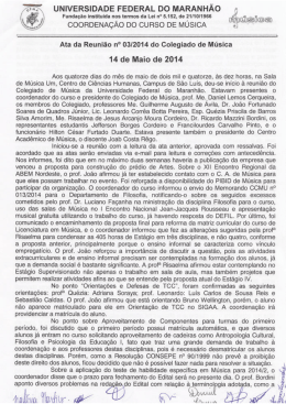 Ata 48 - Curso de Música - Universidade Federal do Maranhão