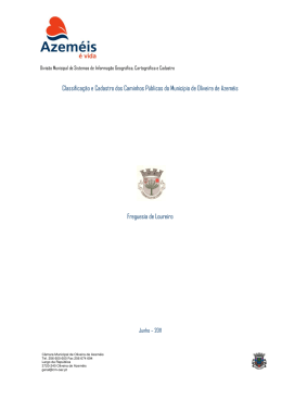 Dossier caminhos de Loureiro - Portal Geogr&aacute;fico