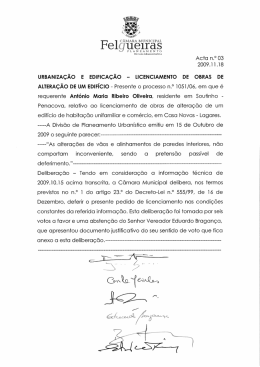 Licenciamento de obras particulares