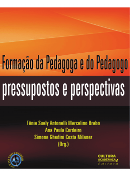 Formação da Pedagoga - Faculdade de Filosofia e Ciências