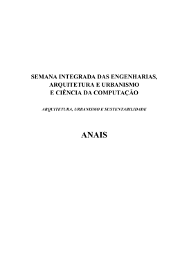 ANAIS - URI - Universidade Regional Integrada do Alto Uruguai e