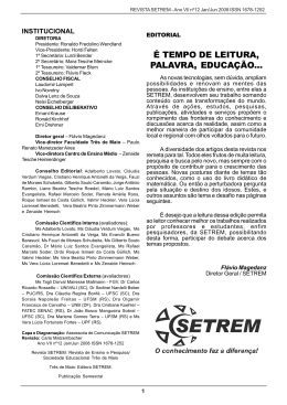 É TEMPO DE LEITURA, PALAVRA, EDUCAÇÃO