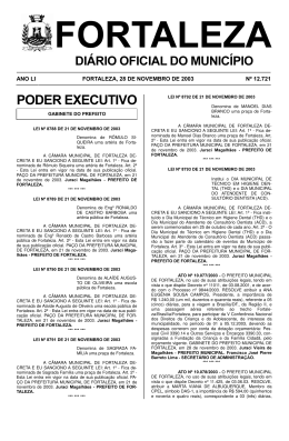 - Prefeitura Municipal de Fortaleza