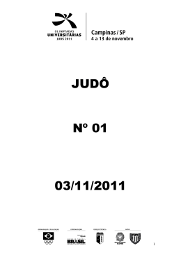 "Olimp&iacute;adas Universit&aacute;rias JUB`s 2011: confira todos os resultados