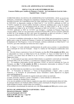 Escola de Administra&ccedil;&atilde;o Fazend&aacute;ria