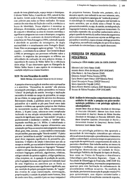 Resumos contribu&iacute;dos