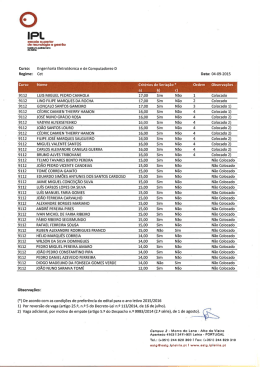 Engenharia Eletrotécnica e de Computadores (diurno | pós