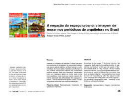Rafael Alves Pinto Junior > A nega&ccedil;&atilde;o do espa&ccedil;o urbano