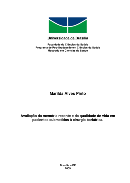 Marilda Alves Pinto - Universidade de Brasília