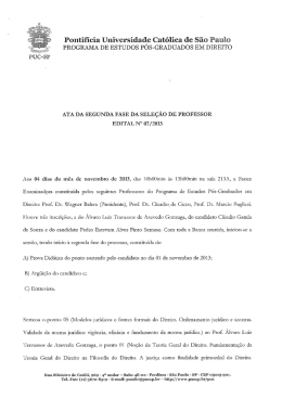 Pontiﬁeia Universidade Cat&oacute;lica de S&atilde;o Paulo - PUC-SP