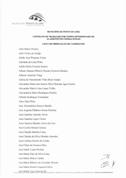 Abel Matos Pereira Abel Vieira de Ara&uacute;jo Ab&iacute;lio Jos&eacute; Pimenta Vieira