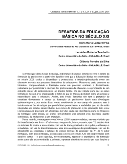 Veja a apresenta&ccedil;&atilde;o - Curr&iacute;culo sem Fronteiras