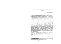 Desafios educacionais da modernidade l&iacute;quida