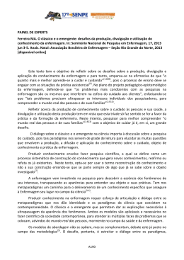 desafios da produ&ccedil;&atilde;o, divulga&ccedil;&atilde;o e utiliza&ccedil;&atilde;o do conhecimento da