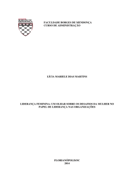 L&iacute;cia Mariele Dias Martins - Faculdades Borges de Mendon&ccedil;a