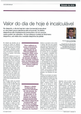 Francisco Raposo de Magalh&atilde;es comenta os desafios que