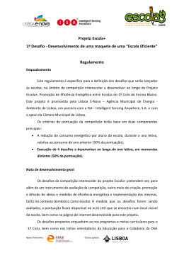 Regulamento - Lisboa E-Nova