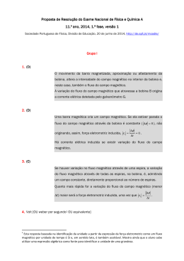 Proposta de Resolu&ccedil;&atilde;o do Exame Nacional de F&iacute;sica e Qu&iacute;mica A