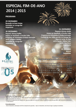 ESPECIAL FIM-DE-ANo 2014 | 2015