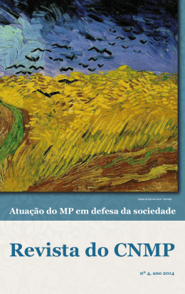 Revista do CNMP - Conselho Nacional do Minist&eacute;rio P&uacute;blico