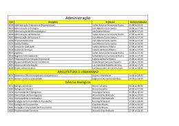 Salas Especiais Abertas para matricula 20141