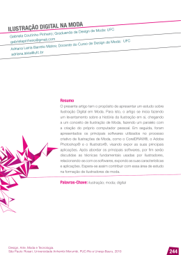 Ilustra&ccedil;&atilde;o dIgItal na moda - Universidade Anhembi Morumbi