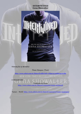 INTERTWINED Gena Showalter TRADU&Ccedil;&Atilde;O & REVIS&Atilde;O