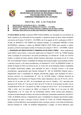 editaldelicita &ccedil; &atilde; o governo do estado do par&aacute;