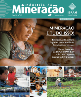 Ind&uacute;stria da Minera&ccedil;&atilde;o n&ordm; 27