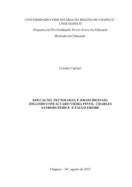 UNIVERSIDADE COMUNIT&Aacute;RIA DA REGI&Atilde;O DE
