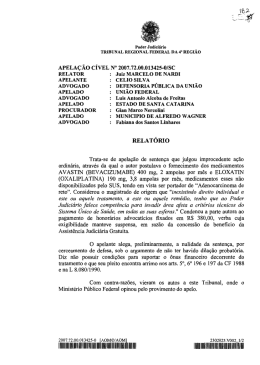 APELA&Ccedil;&Atilde;O C&Iacute;VEL N&deg; 2007.72.00.013425-0/SC
