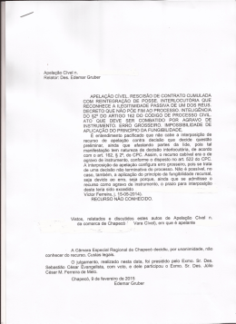 Apela&ccedil;&atilde;o C&iacute;vel n.