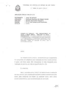 APELA&Ccedil;&Atilde;O c&iacute;vel. n&deg; 645.971.5/2 RECORRENTE : Juizo &ldquo;Ex