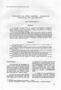 VARIA&Ccedil;&Otilde;ES DO N&iacute;VEL, MARINHO