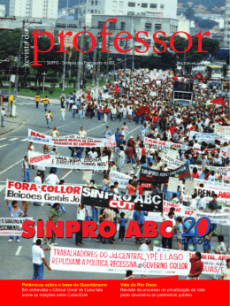 Edi&ccedil;&atilde;o n&uacute;mero 03 - Revista o Professor