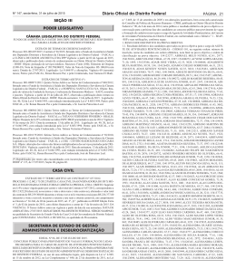 Di&aacute;rio Oficial do Distrito Federal