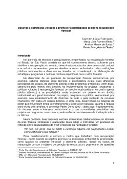 Desafios e estrat&eacute;gias voltadas a promover a participa&ccedil;&atilde;o social