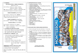 De 2&ordf; a 6&ordf; feira - montessori-al