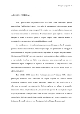 Imagem Corporal 48 4. IMAGEM CORPORAL N&atilde;o &eacute; poss&iacute;