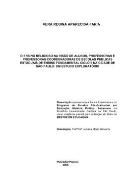 VERA REGINA APARECIDA FARIA