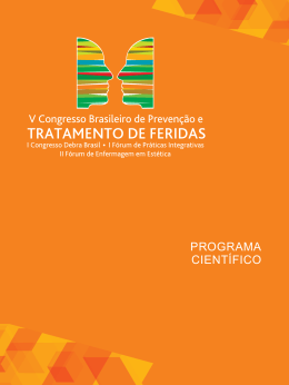 PROGRAMA CIENT&Iacute;FICO - V Congresso Brasileiro de Tratamento