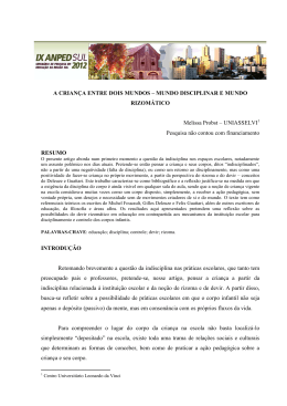 A CRIAN&Ccedil;A ENTRE DOIS MUNDOS &ndash; MUNDO
