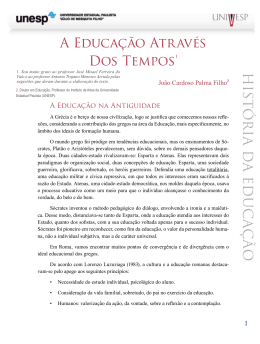a Educa&ccedil;&atilde;o na antiguidade