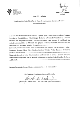 Superior de Contabilidade e Administra&ccedil;&atilde;o do Porto, a